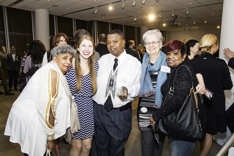 Judy (far left) with group at AFC's annual meeting